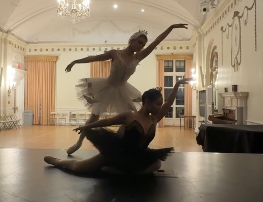 Ballet performance at a wedding